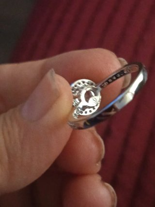 Anillo compromiso Swarovsk 18,5mm