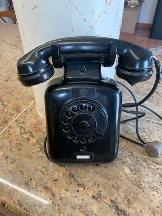 Telefono Siemens antico a muro vintage
