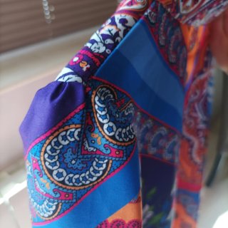 Camisa estampada manga larga