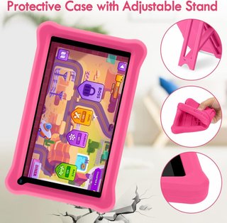 Tablet Bambini 7 3+5GB RAM 64GB ROM Rosa