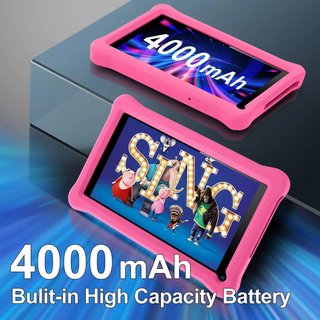 Tablet Bambini 7 3+5GB RAM 64GB ROM Rosa