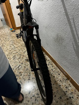 Bicicleta Eléctrica Negra