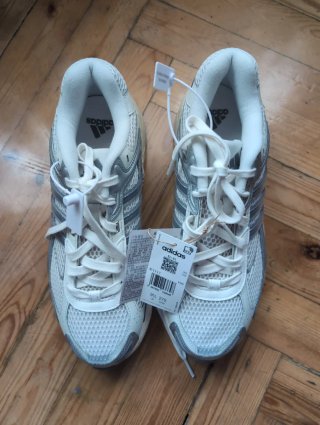 Zapatillas Adidas Response CL Blancas y Plateadas