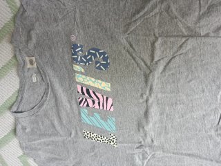 Levi's Grey "LEVI'S" Print T-Shirt size/M