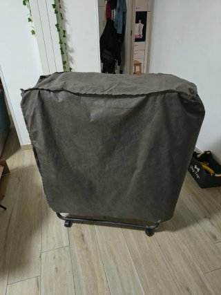 Letto pieghevole con doghe e materasso