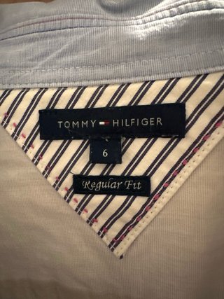 Camisa Tommy Hilfiger Mujer Azul
