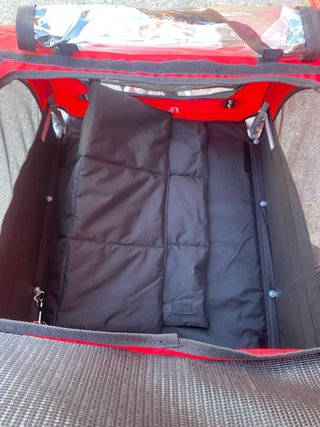 Carro porta perros nuevo