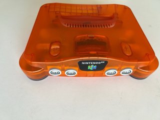 Nintendo 64 Funtastic Fire Orange PAL (Con caja)