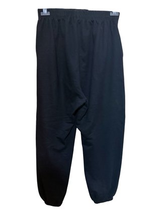 Pantaloni estivi neri elasticizzati