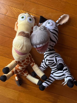 Madagascar Peluches Originali DreamWorks