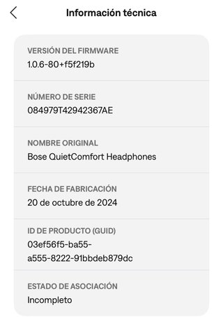 Bose Quietcomfort Auriculares Negros