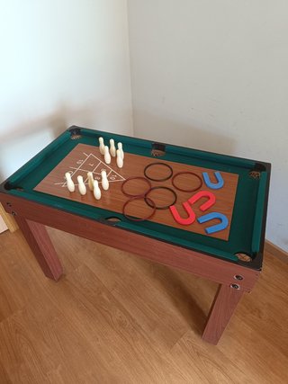Multijuegos: Futbolín y Billar