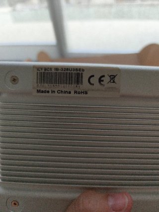 ICY BOX IB-328U3S-B 3.5 External HDD Enclosure