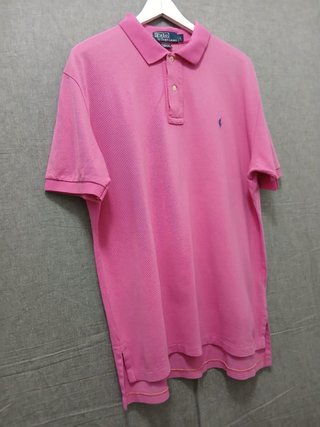 ralph lauren polo size L pink