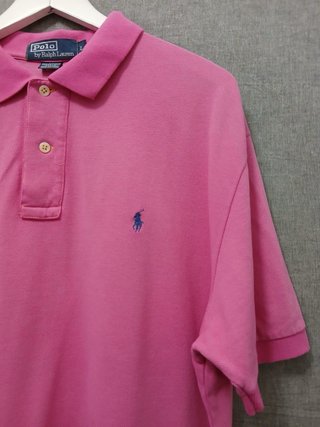 ralph lauren polo size L pink