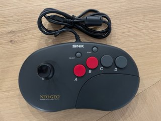 Neo Geo AES + Mando Controller Pro SNK