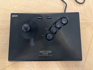Neo Geo AES + Mando Controller Pro SNK