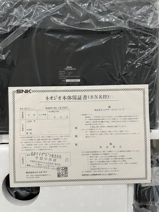 Neo Geo AES + Mando Controller Pro SNK