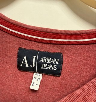 Camiseta Emporio Armani AJ Talla L Roja