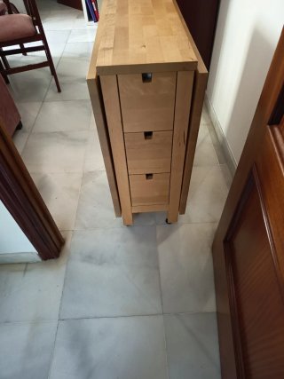 Tavolo pieghevole IKEA NORDEN in legno