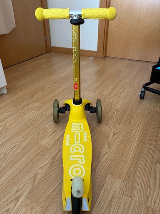 Patinete Mini Micro 3 Ruedas Amarillo