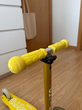 Patinete Mini Micro 3 Ruedas Amarillo