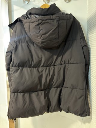 Abrigo plumífero Zara tres cuartos