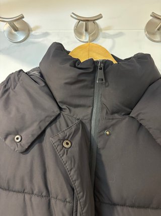 Abrigo plumífero Zara tres cuartos