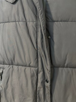Abrigo plumífero Zara tres cuartos
