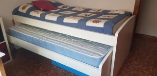 Cama nido con 2 cajones