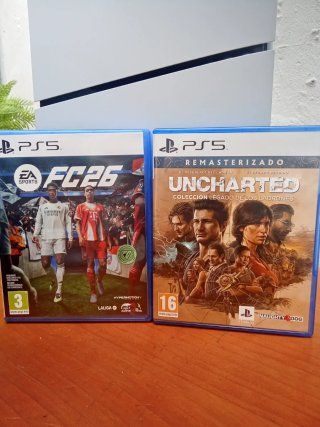 Consola PS5 Slim 1tb + 2 Mandos + 2 Juegos + Casco