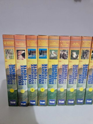 Cintas VHS Félix Rodríguez de la Fuente