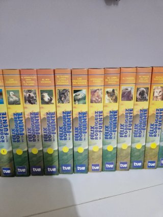 Cintas VHS Félix Rodríguez de la Fuente
