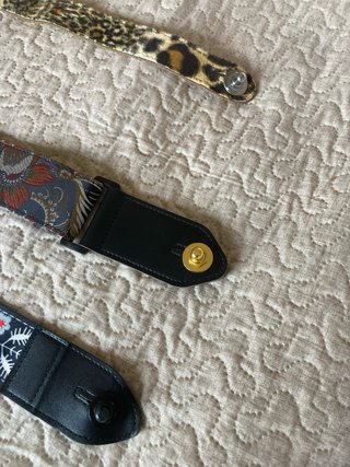 3 correas guitarra/bajo + strap lockers