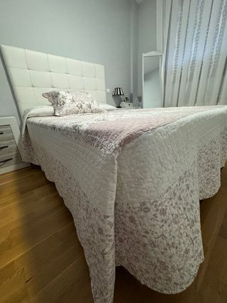 Colcha de verano reversible cama matrimonio