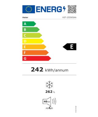 Congelador Vertical Haier 262L