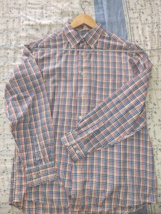 Camisa cuadros hombre talla L