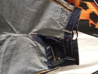 Pantalón campana vaquero mujer talla 36