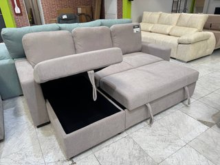 Muebles Salón: Sofá Cama Moderno Beige + Arcón