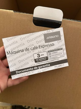 Cafetera Ambiano Negra