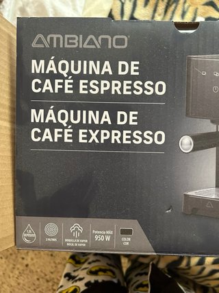 Cafetera Ambiano Negra