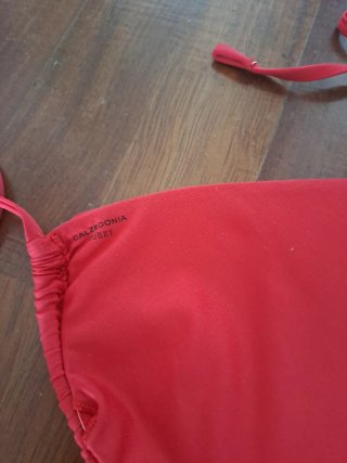 Bikini Calzedonia Rosso  slip + triangolo S
