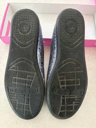 Merceditas Conguitos niña talla 33 plateadas