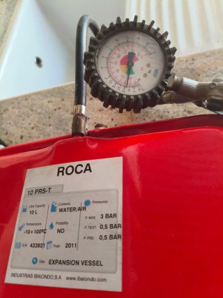 Vaso expansión Roca LAIA GTI Confort