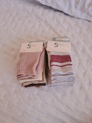 Calcetines niña 5 pares talla 27-29