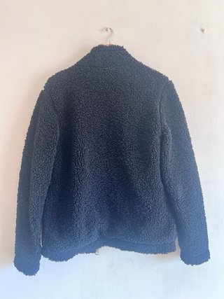 Chaqueta pelo negra H&M