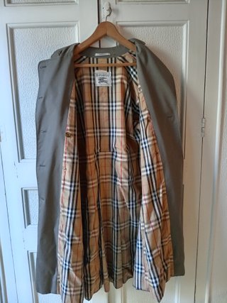 Gabardina Burberrys Nova Check Original vintage.