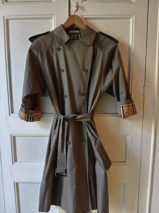 Gabardina Burberrys Nova Check Original vintage.