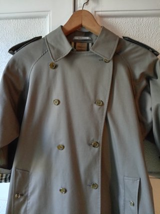 Gabardina Burberrys Nova Check Original vintage.