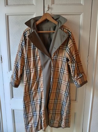 Gabardina Burberrys Nova Check Original vintage.